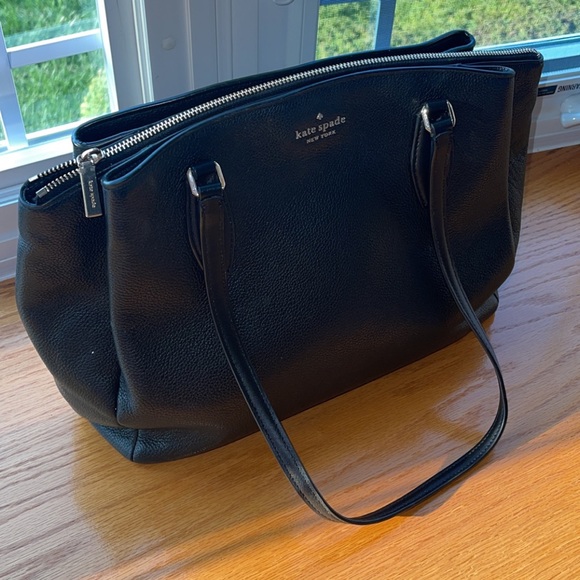 kate spade Handbags - KATE SPADE NEW YORK Casual Style A4 Plain Leather Office Style Tote AUTHENTIC